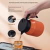 Home Tea Steeping Teapot: Stainless Steel Thermos for Old White Tea & Water Separation