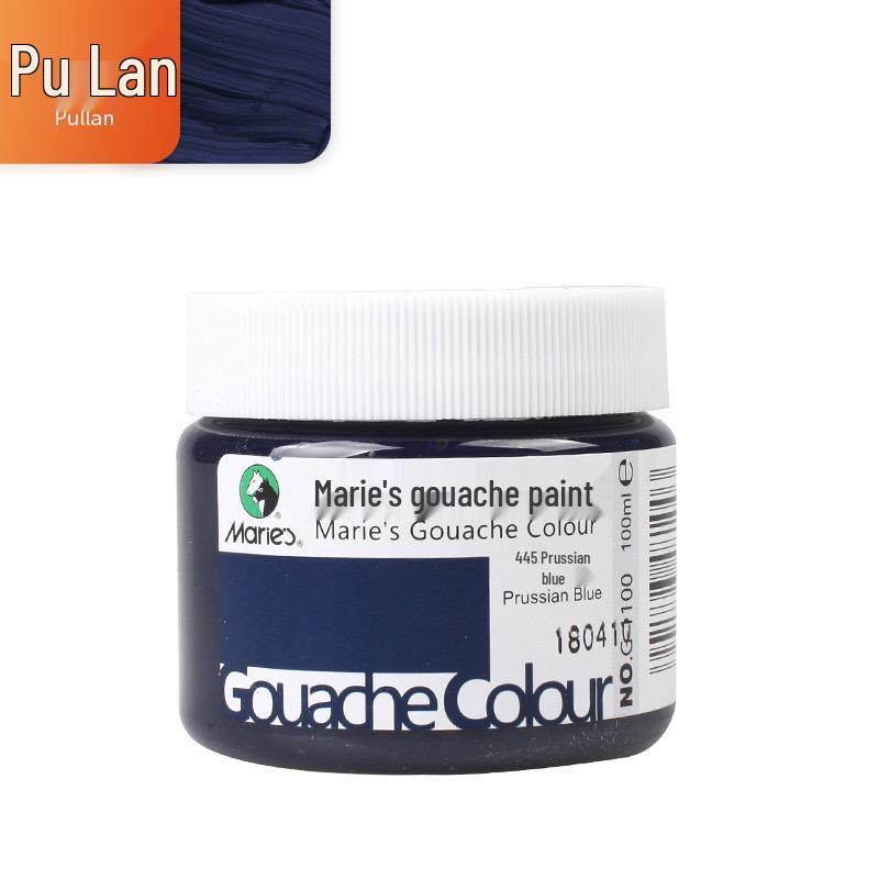 Mali Afwasbare Gouache Verf 100ml - Handgeschilderde Kleuren voor Kinderen en Studenten