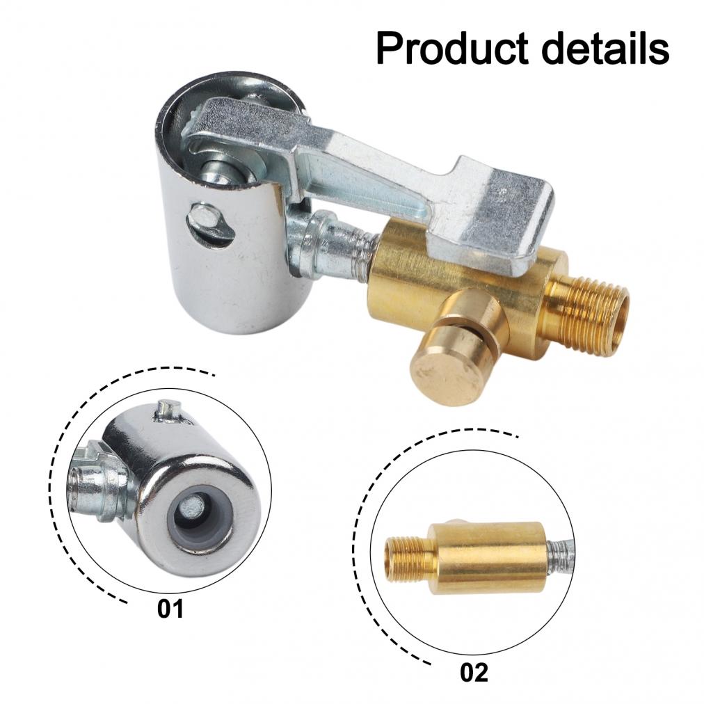 Adapter Nozzle Adapter Bicycle Car Chuck Copperinflatable