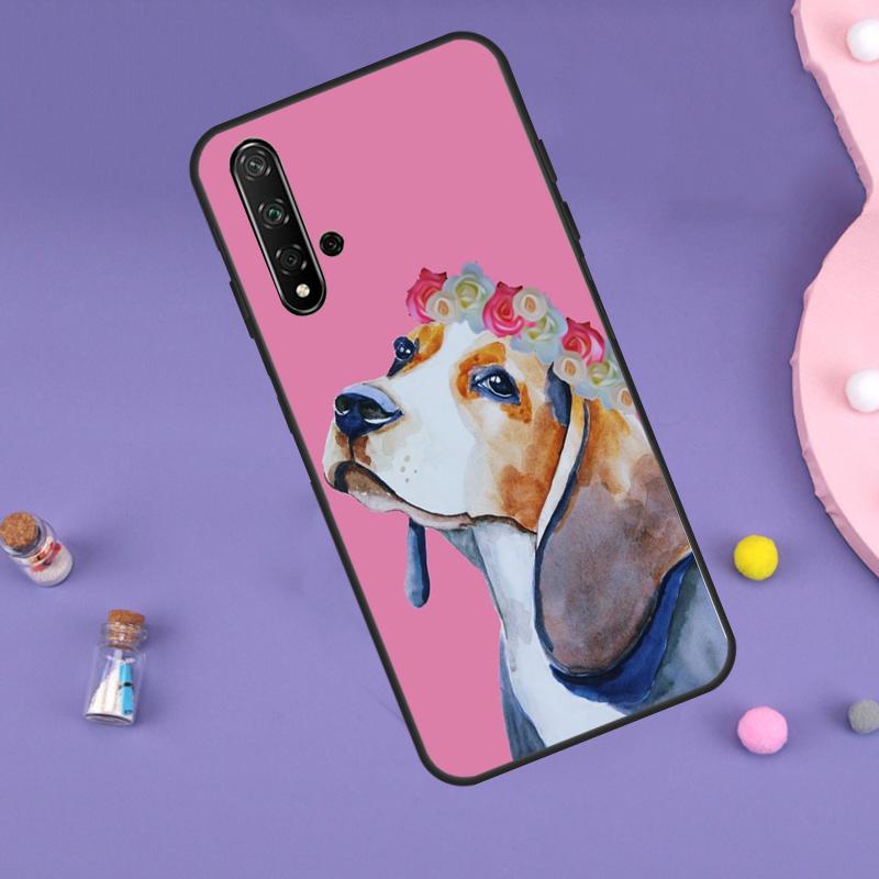 

Beagle Dog For Huawei Nova 7i 8i 11i 12i 12s 9 10 SE Y60 Y61 Y70 Y72 Y73 Y90 Y91 P20 P40 P30 Lite Case Huawei Nova 12s