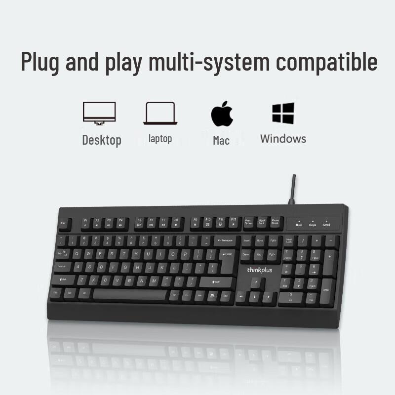 Lenovo K100 Wired Keyboard