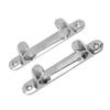 2PCS 6in Straight Bow Chock 316 Stainless Steel Mirror Polished Line Cleat Chock for Yacht