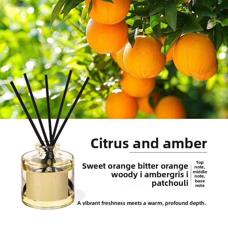 

Fresh No Fire Rattan Aromatreatment Indoor Lasting Fragrance Car Air Freshener Toilet Bedroom Fragrance 50ml
