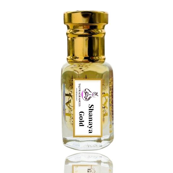 AdilQadri Shanaya Gold Attar | Arabská vůně | Nealkoholický attar parfémový olej Parfém pro muže a ženy - 12 ml