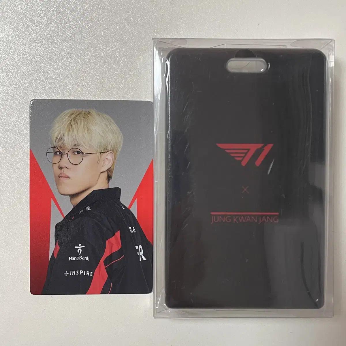 

T1 Cheong Kwan-jang Owner Photo Card + Photo Card Case