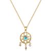 Empty Shop Dream Net Light Luxury Temperament Gorgeous Full Diamond Necklace Women'S Versatile Collarbone Chain Titanium Steel Chain