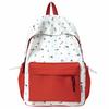Cute Print Backpack for Women and Girls Fashion School Travel Daypack with Front Pocket and Side Pockets