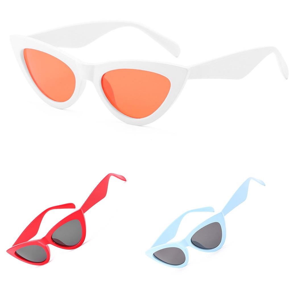 Lady Women Girls Lovely Shape Eyeglasses Small Frame Summer Beach UV400 Eyewear