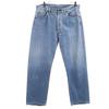 80s Tapered Denim Pants Button Fly Men's Used