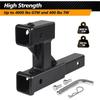 Double Hitch Receiver Hitch Adapter Trailer Dual Hitch