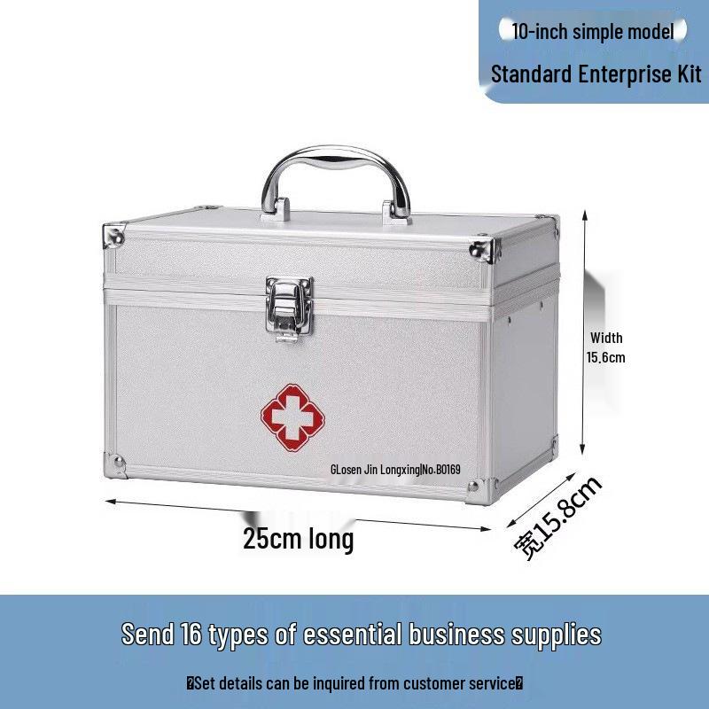 Family Pack Large Capacity First Aid Medicine Storage Box