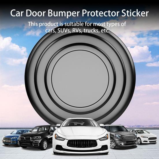 8Pcs Car Door Shock Pad Anti-collision Soundproof Shock-absorbing Silicone Car Door Bumper Protector Sticker for Vehicle