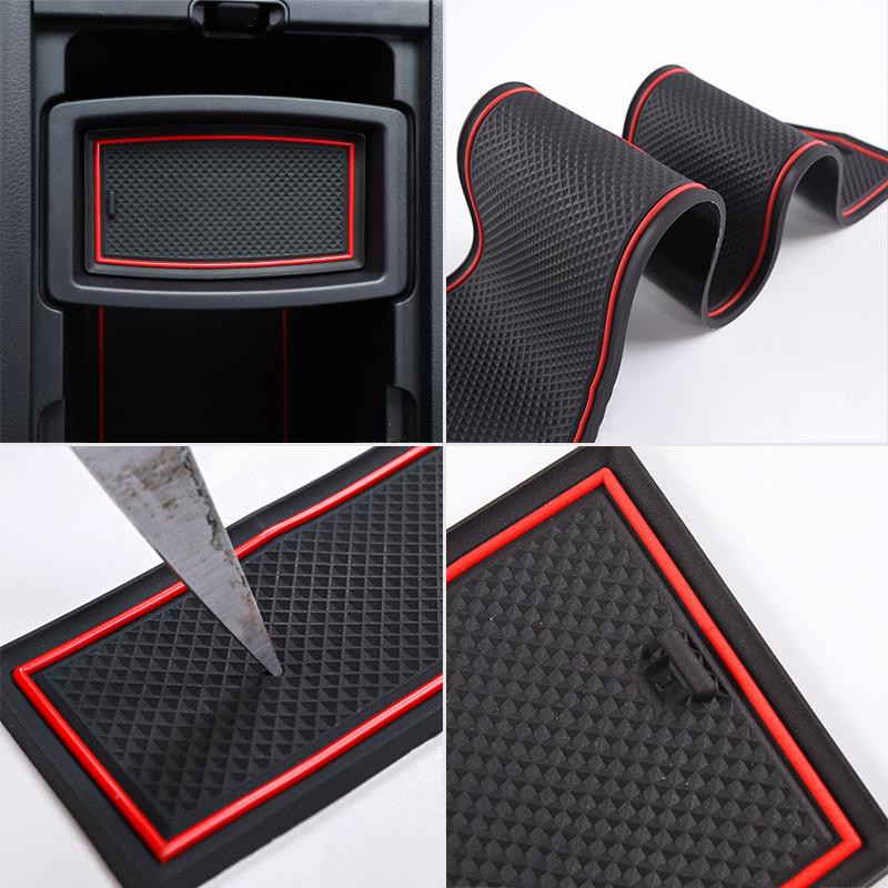 For Honda Civic 11th Gen  2022 2023 Auto Styling Car Interior Accessories Door Groove Non-slip Mat Anti-Slip Gate Slot