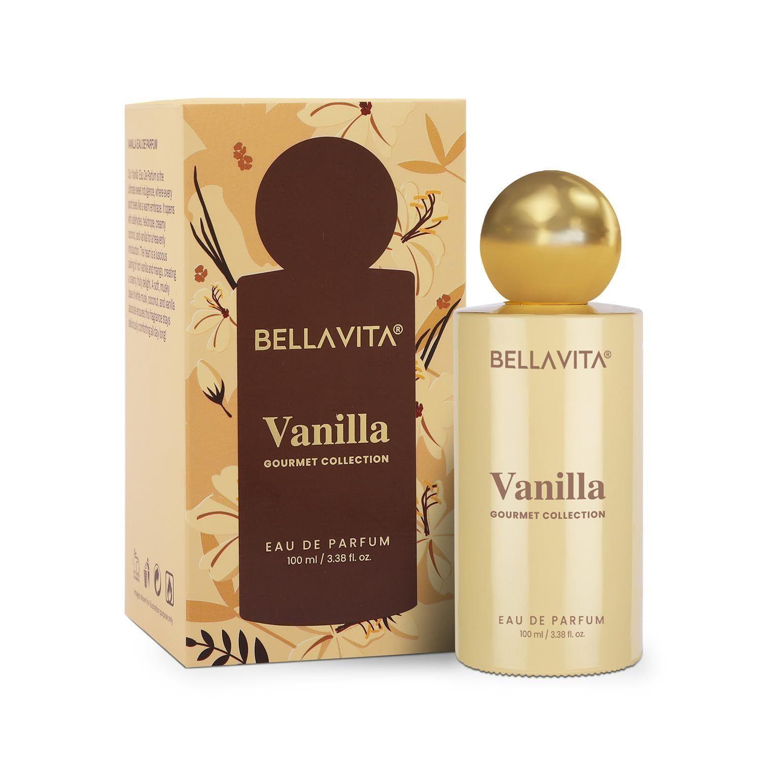 BELLAVITA Gourmet Collection Vanilla | Стойкий парфюм для мужчин и женщин | Мускус, Фруктовый Премиальный Унисекс Аромат для мужчин и женщин 100ML