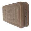Aufblasmatratze Erhöhung Feuchtigkeitsbeständigkeit Luftbett mit eingebauter Lithium-Elektropumpe für Outdoor-Camping Khaki
