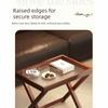 Stabile Basis Holz Kleiner Tisch Stabil Mini Beistelltisch Tisch Klappbarer Couchtisch Camping Terrasse