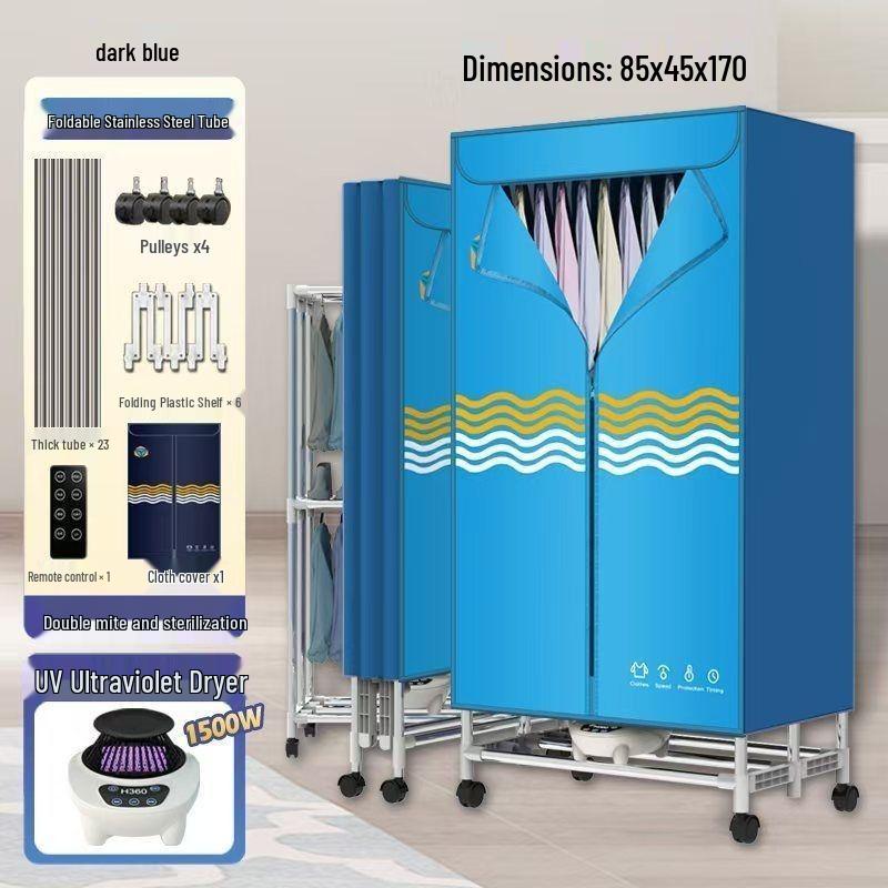 Uscător de uz casnic de capacitate mare 2026 pentru prosoape și pilote - Design compact și simplu