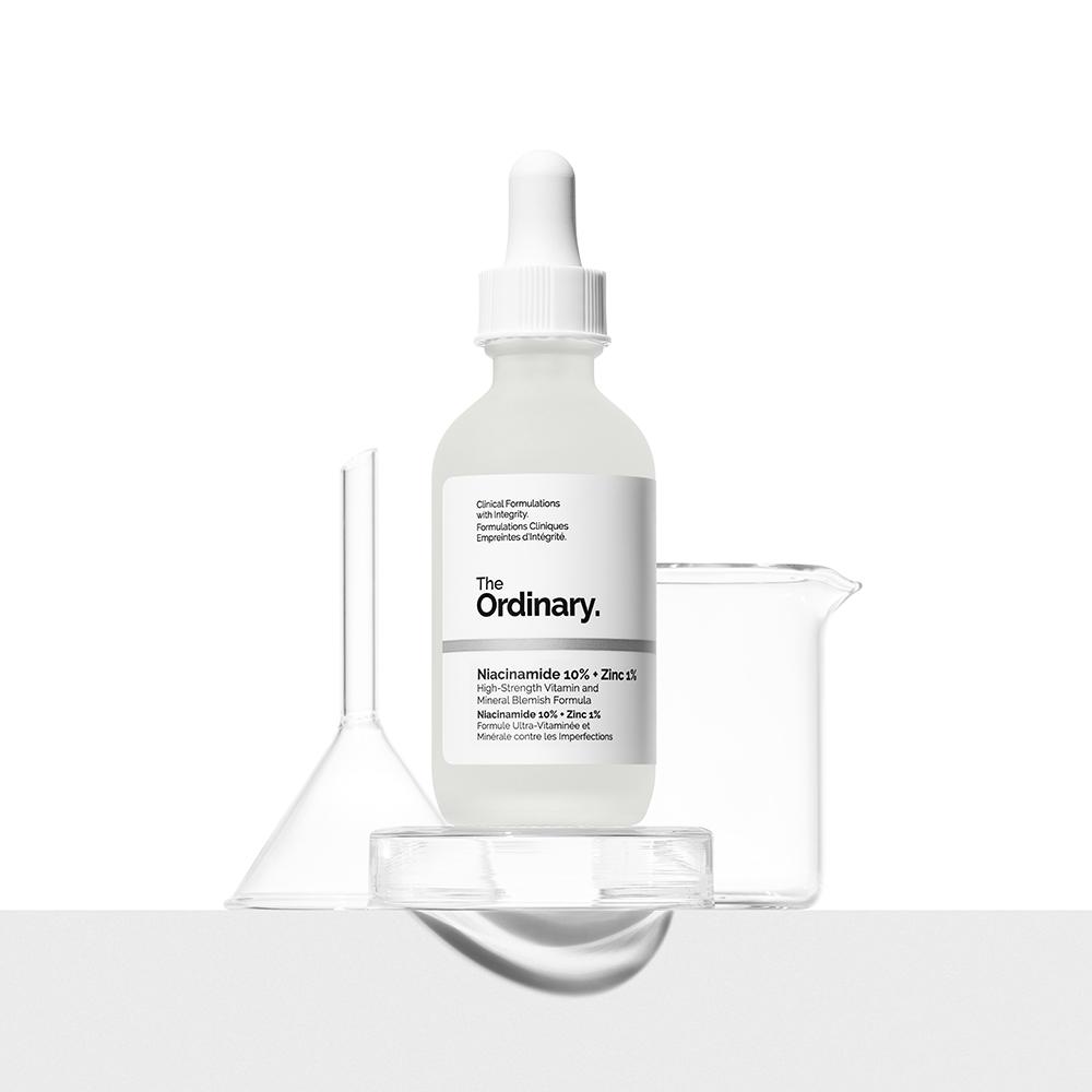 The Ordinary Niacinamide 10% + Zinc 1% Serum 60ml, Korean