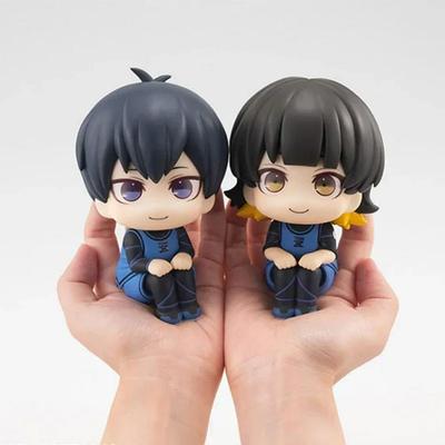 På lager 10 cm Blue Lock Anime Figur Se Opp Isagi Yoichi/Nagi Seishiro Action Figur Bachira Meguru Samling Modell Dukker Leker