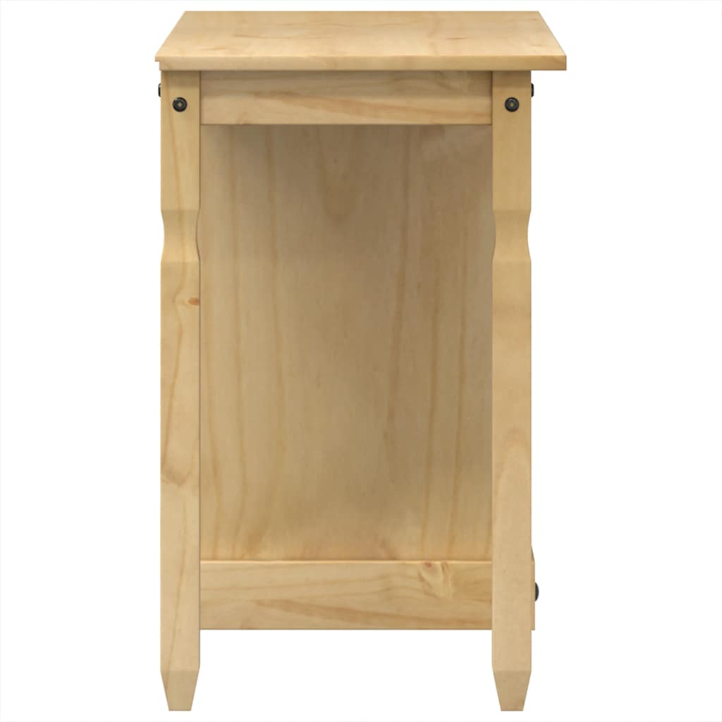Corona Makeup Table 110 x 47 x 75 cm Solid Pine Wood