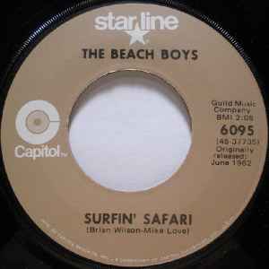 

7inch Record BEACH BOYS - Surfin Safari 6095 Capitol Records 1972 US Rock Used