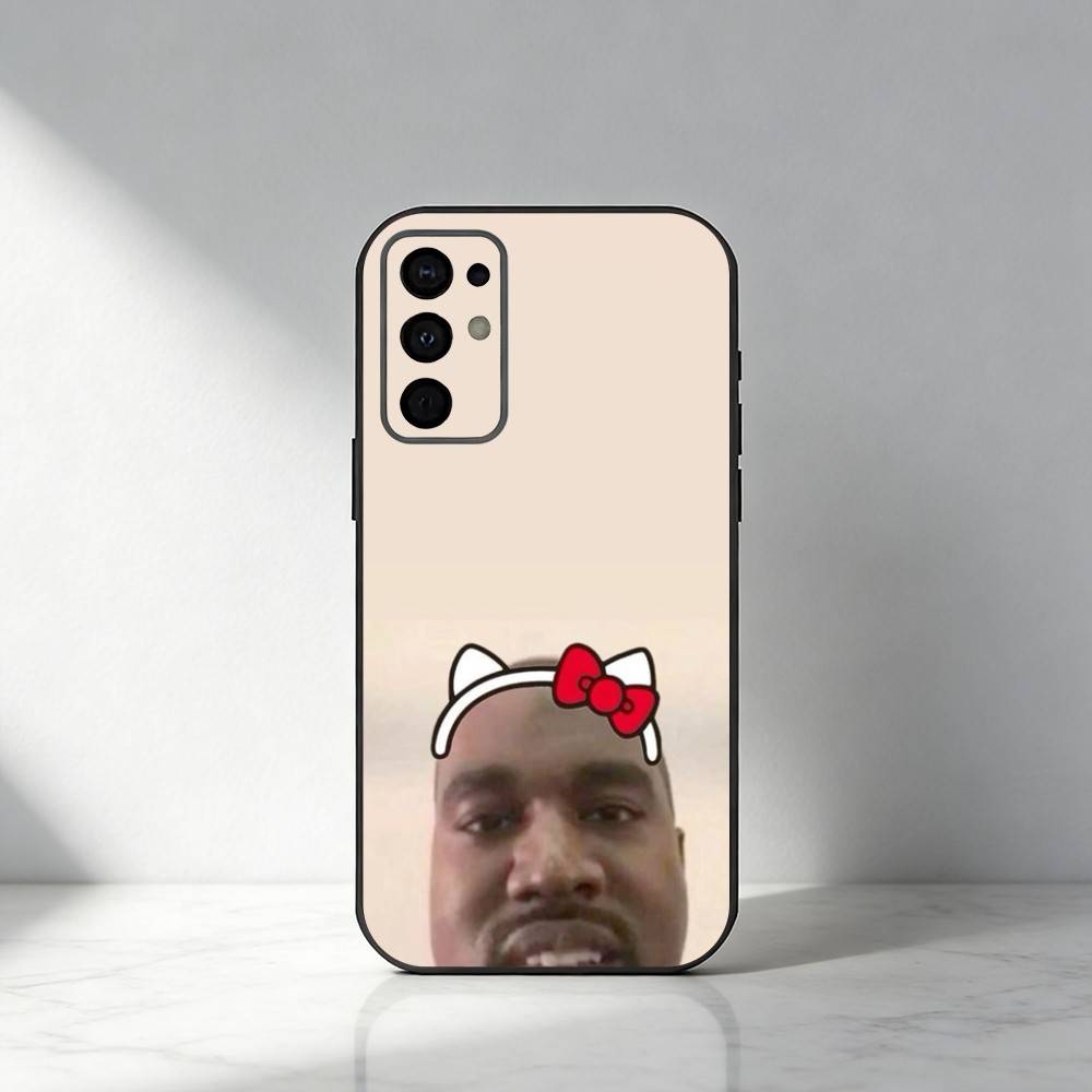 

Funny K-Kany W-West YE Phone Case For Samsung S25,S24,S21,S22,S23,S30,Ultra,S20,Plus,Fe,Note,5G Black Cover Samsung S20plus5G