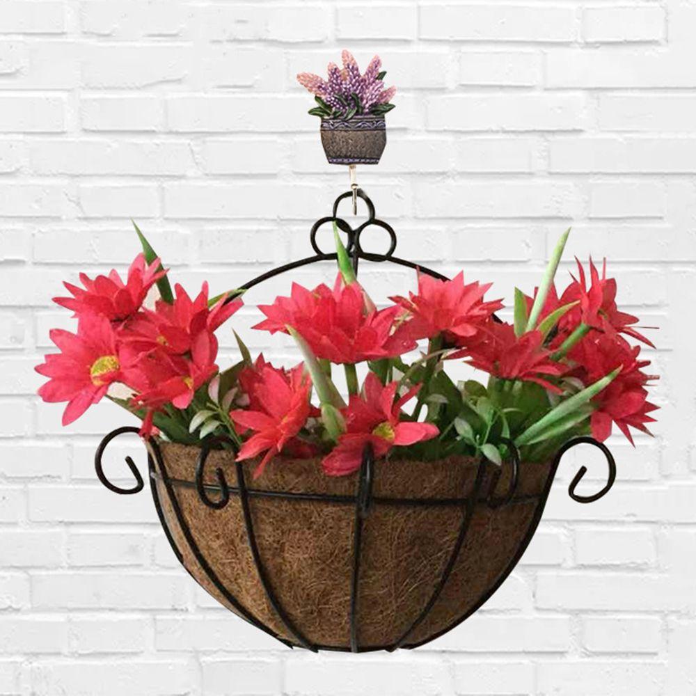 Size Yard Succulents Wall Hanging N1N Flowers Garden Supplies Flower Pot Decoration Hanging Basket