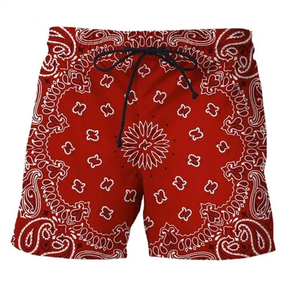 Europe and America Style Graphic Printed Men's Beach Shorts 3D Printing For Men's Outdoor Casual Shorts Men's and Women's Shorts