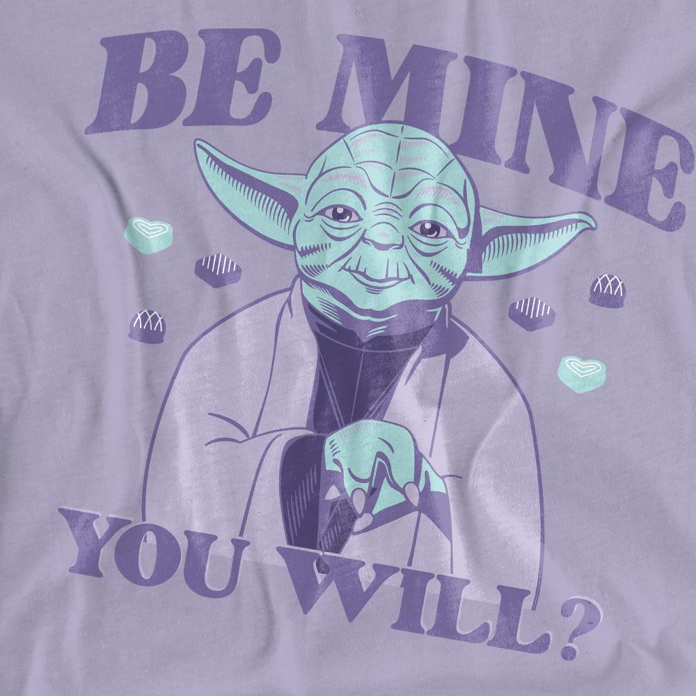 Star Wars Unisex pro dospělé Budeš můj? Yoda Tričko