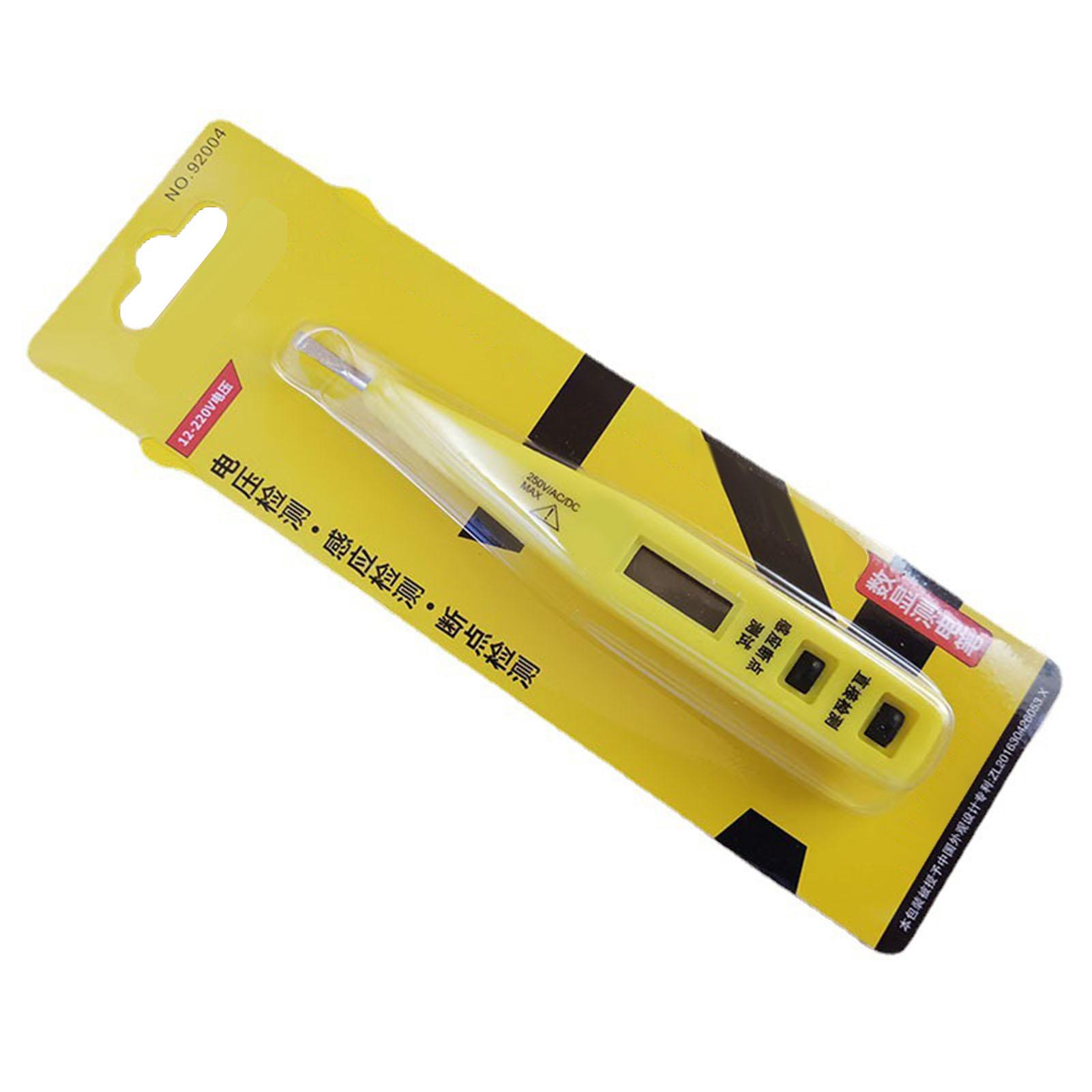 

Induction Power Failure Test Pen High Accuracy Multifunctional Digital Voltage Tester Pen