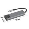5-in-1 Multiport Type-C Hub: HDMI, Gigabit Network Adapter, and Converter Dock