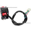 ATV Motorcycle Beach Buggy Three-Function Switch: Start/Stop, Headlight High/Low Beam, Choke for 50-250CC
