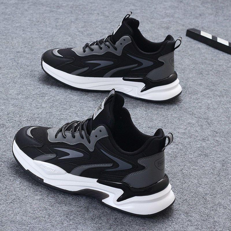 

Men s sports shoes outdoor casual shoes platform running shoes 44 чорний