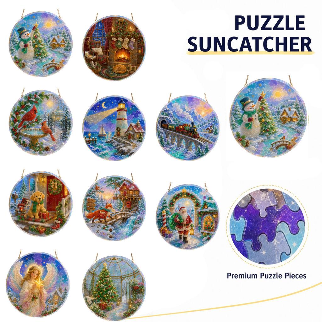 Acrylic Puzzle 83 for DIY Hanging Ornament