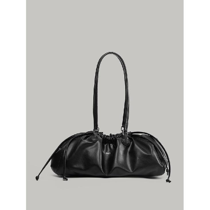 2025 New Niche Design Pleated Underarm Bag, Baguette Bag, High-Quality Commuting Shoulder Handbag Tote Bag