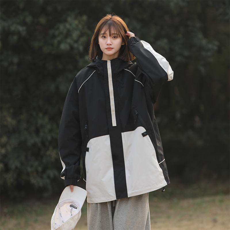 Jacken für Männer und Frauen, winddichte und wasserdichte Outdoor-Sportjacken für Frühling und Herbst, modische und vielseitige Trendjacken