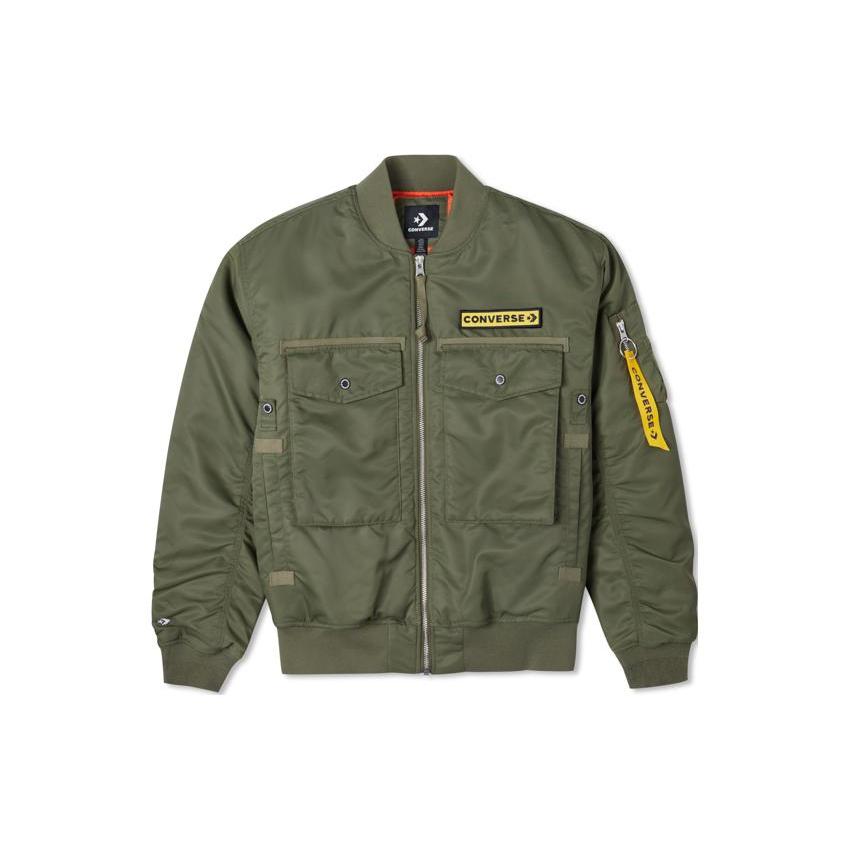 Converse Military Pack Ma 1 Jacket Men's Green 10023761-A01