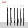 6-Piece Soft Hair Eye Makeup Brush Set: Eyeshadow, Under-Eye, Eyeliner, Detail