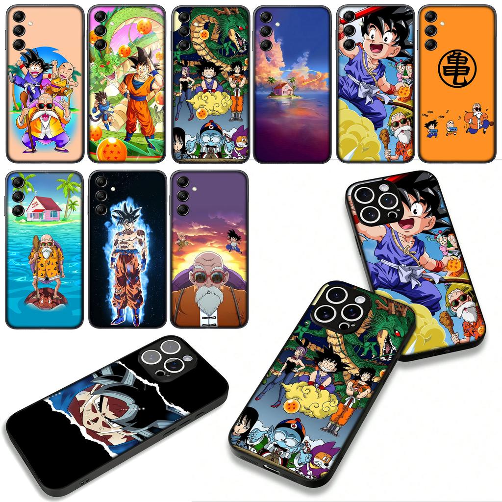 for Samsung Galaxy A25 A37 A57 A12 A14 A50 A51 A70 A71 A72 A04 Note 20 9 8 10 Case Master Roshi Dragon Gokus Ball Kame Sennin