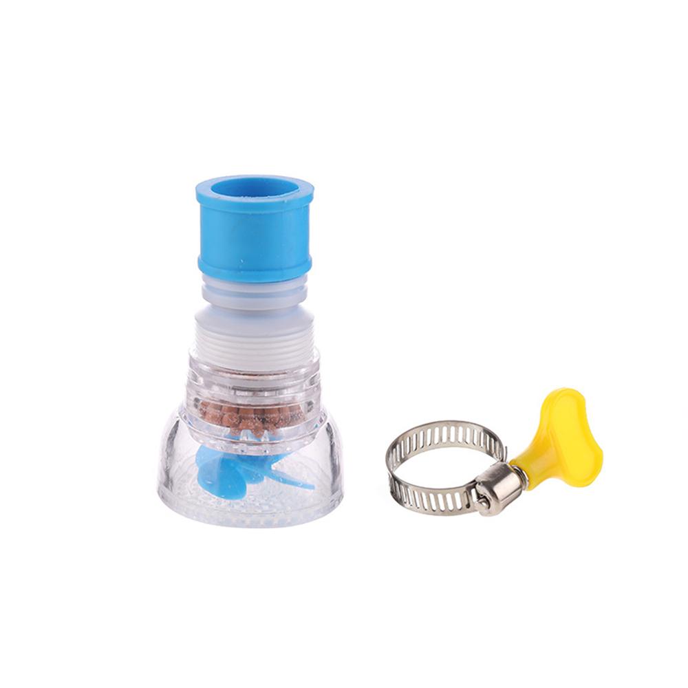 Faucet Filter Extender 360 Rotating Adjustable Faucet Spout Water Filter Water Saving Device for Home Kitchen Bathroom