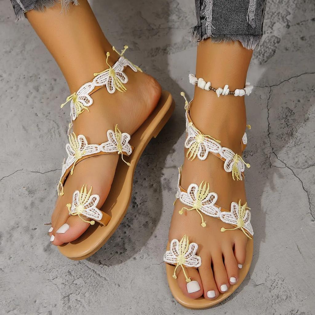 Fashion 2024 Summer New Fashion Sandals Set Toe European and American Style Women Sandals Light Holiday Outdoor Beach Plus Size Shoes