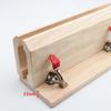 Secure Leather Stitching Clamp for DIY Wood Crafting Projects Adjustable Design