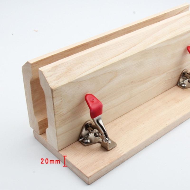 Secure Leather Stitching Clamp for DIY Wood Crafting Projects Adjustable Design
