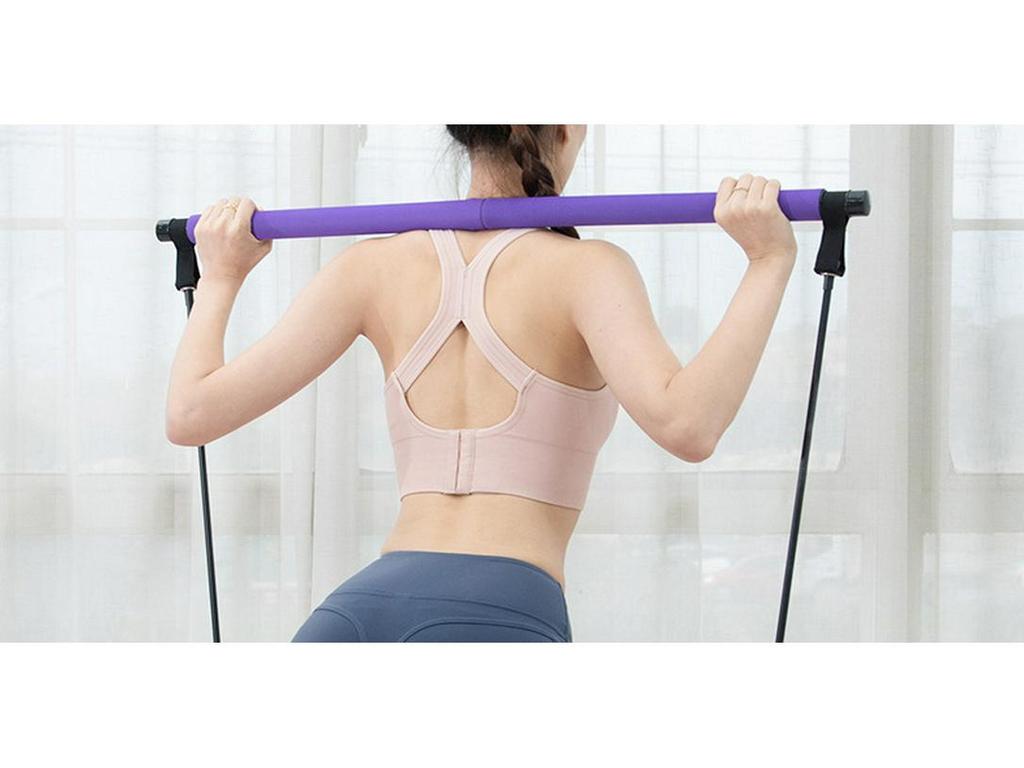 Multi-Function Pilates & Yoga Elastic Pull Rope Trainer