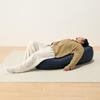 MUJI MUJI Body-fitting rectangular sofa cover Navy Width 120 x Depth 38 x Height 38 cm Polyester plain weave 83435691