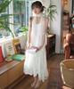 Minssio Frill Lace Wrap Skirt_Mint