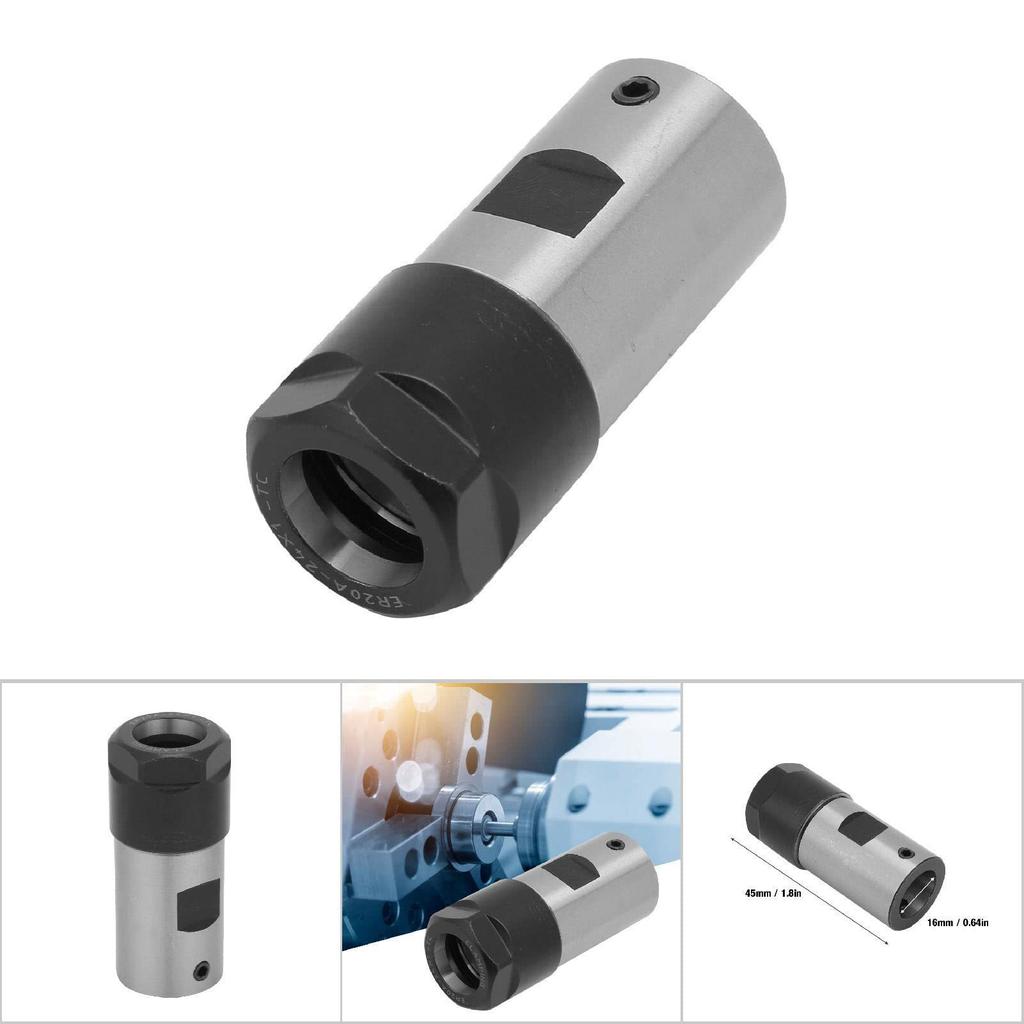 ER20 Collet Block Chuck Holder for Dollar Motor Feet Clamp Tool Bar C25-NER20-50L Collet Holder Set (EBuafcob24pg-05)