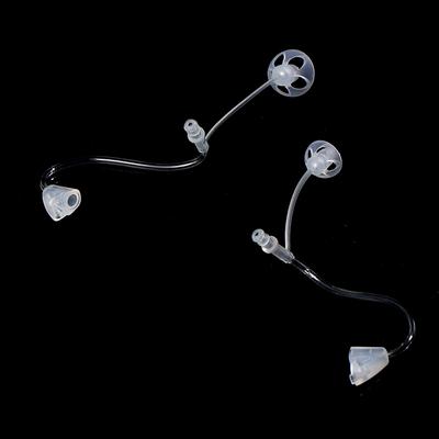 2 pièces oreille gauche droite aide auditive remplacement Tube écouteur amplificateur auditif outil