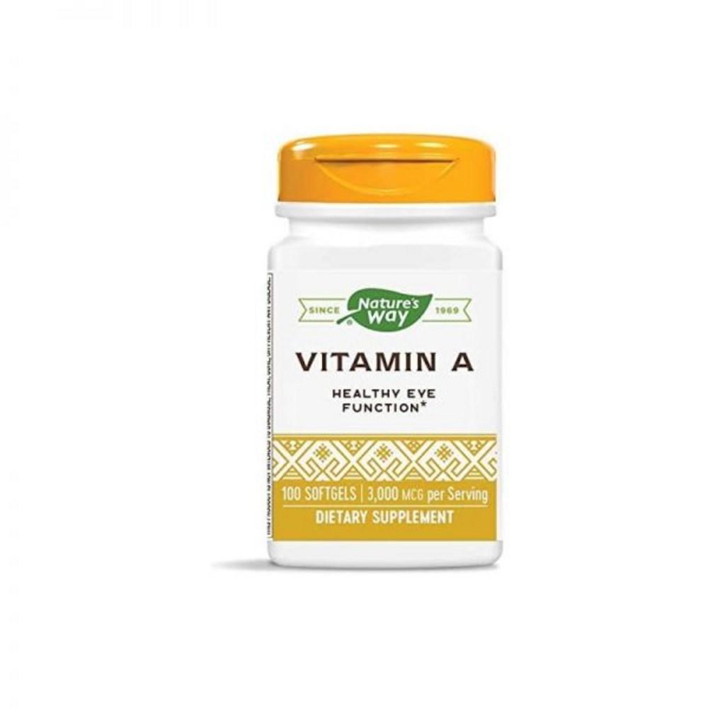 Nature's Whey Vitamin A 10,000 U 100 Tablets (2 pcs)