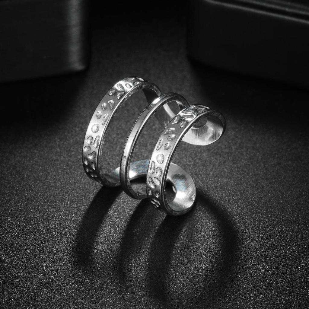 Adjustable Non-Fade Electroplated Couple's Ring